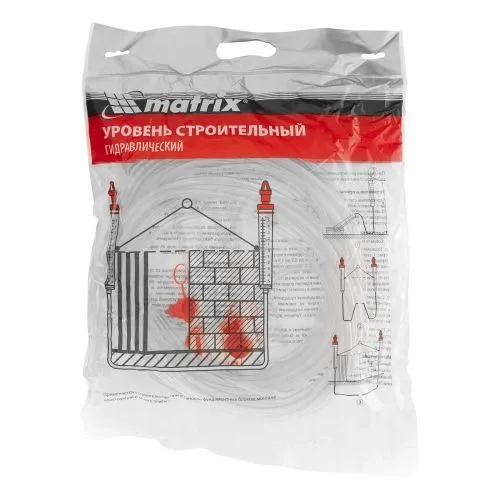 Гидроуровень,удлиненная колба, рельефная градуировка, 20м Matrix фото 2