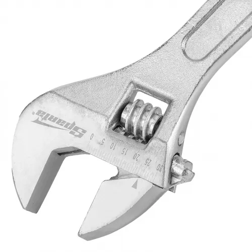 Ключ разводной, 250 мм, хромированный Sparta фото 5 Ключ разводной, 250 мм, хромированный Sparta фото 5