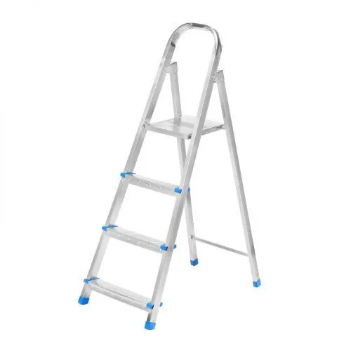 Стремянка, 4 ступени, стальная, оцинкованная Сибртех Стремянка, 4 ступени, стальная, оцинкованная Сибртех