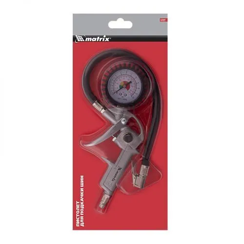 Пистолет для подкачки шин, пневматический Matrix фото 8