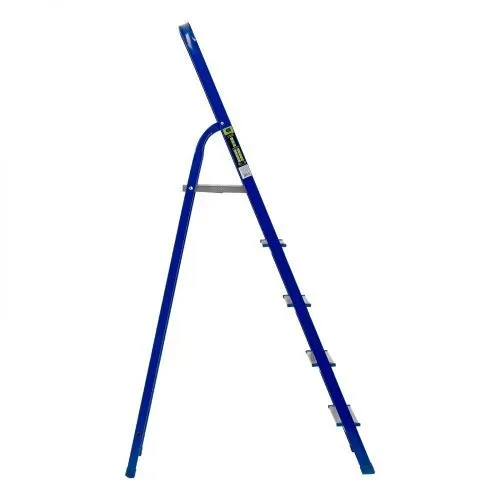 Стремянка, 5 ступеней, стальной профиль, алюминиевые ступени Сибртех фото 8 Стремянка, 5 ступеней, стальной профиль, алюминиевые ступени Сибртех фото 8