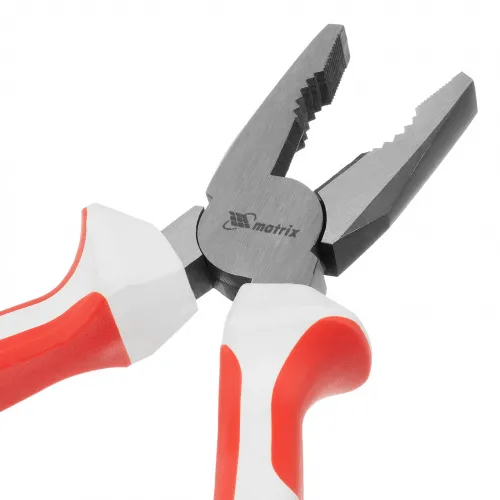 Плоскогубцы Premium, 180 мм, трехкомпонентные рукоятки Matrix фото 5 Плоскогубцы Premium, 180 мм, трехкомпонентные рукоятки Matrix фото 5
