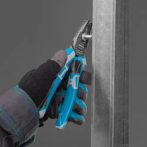 Плоскогубцы комбинированные 180 мм, трехкомпонентные рукоятки Gross фото 2 Плоскогубцы комбинированные 180 мм, трехкомпонентные рукоятки Gross фото 2