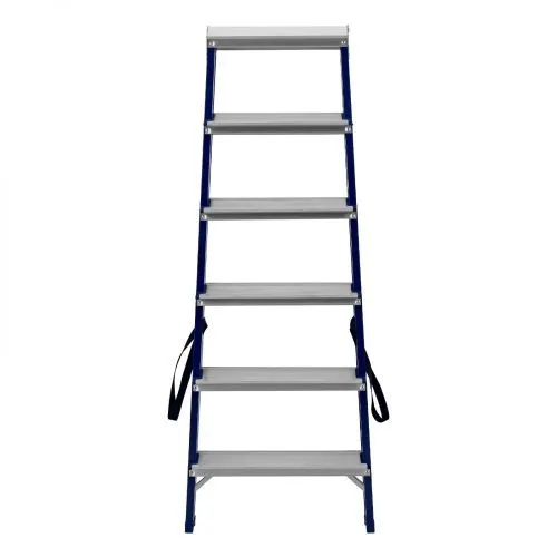 Стремянка двусторонняя 6 ступеней, стальная, Сибртех фото 7 Стремянка двусторонняя 6 ступеней, стальная, Сибртех фото 7