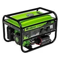 Генератор бензиновый БС-3500Э, 3.2 кВт, 230В, 4-х тактный, 15 л, электростартер Сибртех