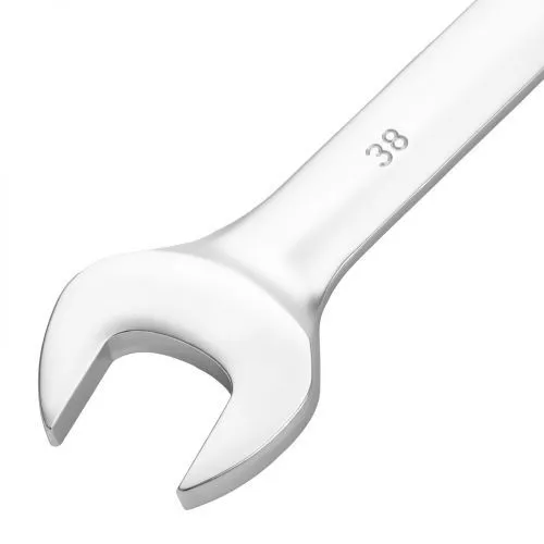 Ключ комбинированный 38мм, никелированный Сибртех фото 5 Ключ комбинированный 38мм, никелированный Сибртех фото 5