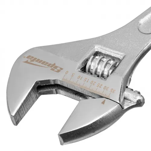 Ключ разводной, 300 мм, хромированный Sparta фото 4 Ключ разводной, 300 мм, хромированный Sparta фото 4