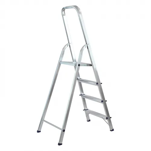 Стремянка усиленная, 4 ступени, алюминиевая, MTX фото 3 Стремянка усиленная, 4 ступени, алюминиевая, MTX фото 3