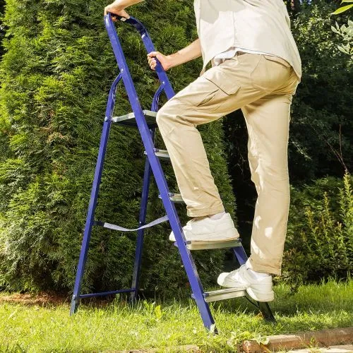 Стремянка, 5 ступеней, стальная, Сибртех фото 9 Стремянка, 5 ступеней, стальная, Сибртех фото 9