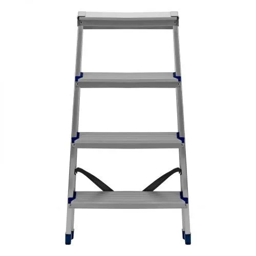 Стремянка двусторонняя 4 ступени, алюминиевая, Сибртех фото 7 Стремянка двусторонняя 4 ступени, алюминиевая, Сибртех фото 7