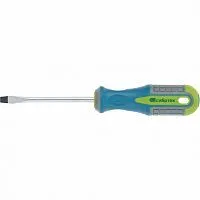 Отвертка, SL3 х 80 мм, CrV, трехкомпонентная рукоятка Сибртех