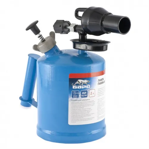 Лампа паяльная, 2 л Барс фото 2 Лампа паяльная, 2 л Барс фото 2