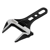 Ключ разводной 155 мм, CrV, кованый, укороченная рукоятка Denzel Ключ разводной 155 мм, CrV, кованый, укороченная рукоятка Denzel