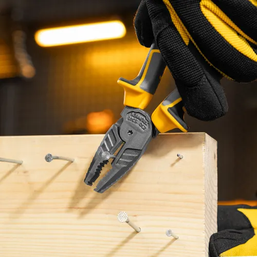 Плоскогубцы комбинированные 180 мм, трехкомпонентные рукоятки Denzel фото 3 Плоскогубцы комбинированные 180 мм, трехкомпонентные рукоятки Denzel фото 3