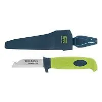 Нож монтажника с чехлом, обрезиненная рукоятка, 190 мм, лезвие 67 мм Сибртех Нож монтажника с чехлом, обрезиненная рукоятка, 190 мм, лезвие 67 мм Сибртех