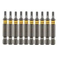 Бита HEX 3х50, сталь S2, шестигранный профиль, 10 шт. Е 6,3 Denzel