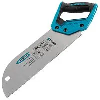 Пила для фанеры с запилом Piranha, 300 мм/12", 11-12 TPI, каленый зуб 3D, двухкомпонентная рукоятка Gross