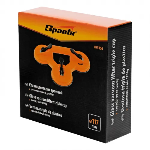 Стеклодомкрат тройной пластиковый Sparta фото 2 Стеклодомкрат тройной пластиковый Sparta фото 2