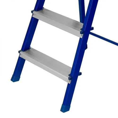 Стремянка, 3 ступени, стальной профиль, алюминиевые ступени Сибртех фото 10 Стремянка, 3 ступени, стальной профиль, алюминиевые ступени Сибртех фото 10