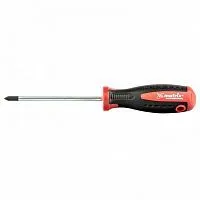 Отвертка Profi, PH1 х 100 мм, S2, двухкомпонентная рукоятка Matrix