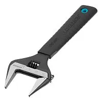 Ключ разводной, 150 мм, CrV, тонкие губки, защитные насадки Gross Ключ разводной, 150 мм, CrV, тонкие губки, защитные насадки Gross