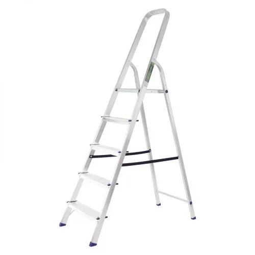 Стремянка, 5 ступеней, алюминиевая, Сибртех Стремянка, 5 ступеней, алюминиевая, Сибртех