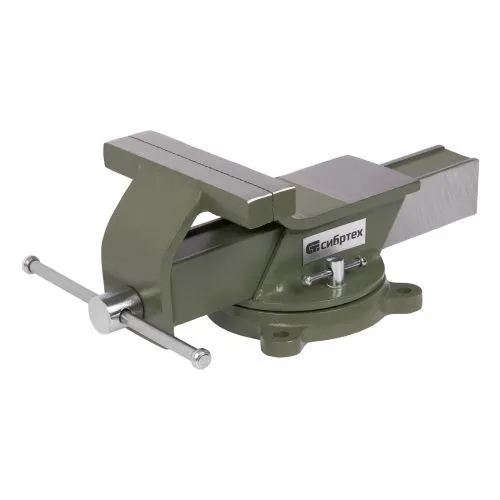 Тиски слесарные, 150 мм, стальные, поворотные Сибртех