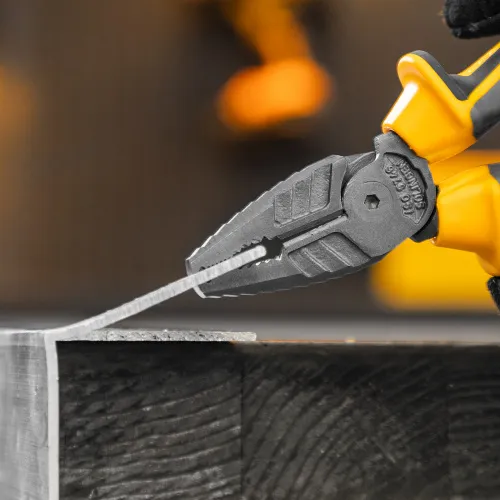 Плоскогубцы комбинированные 180 мм, трехкомпонентные рукоятки Denzel фото 5 Плоскогубцы комбинированные 180 мм, трехкомпонентные рукоятки Denzel фото 5