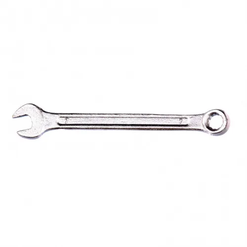 Ключ комбинированный, 7 мм, хромированный Sparta Ключ комбинированный, 7 мм, хромированный Sparta
