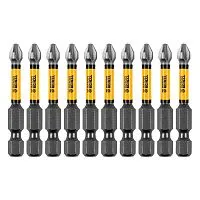 Бита IMPACT, PH2x50 мм, лазерная обработка шлица, сталь S2, 10 шт., Е 6,3 Denzel