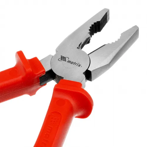 Плоскогубцы Econom, 200 мм, шлифованные, пластмассовые рукоятки Matrix фото 6 Плоскогубцы Econom, 200 мм, шлифованные, пластмассовые рукоятки Matrix фото 6