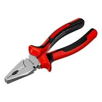 Плоскогубцы Nickel, 180 мм, никелированные, двухкомпонентные рукоятки Matrix Плоскогубцы Nickel, 180 мм, никелированные, двухкомпонентные рукоятки Matrix