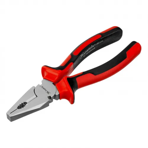 Плоскогубцы Nickel, 180 мм, никелированные, двухкомпонентные рукоятки Matrix Плоскогубцы Nickel, 180 мм, никелированные, двухкомпонентные рукоятки Matrix