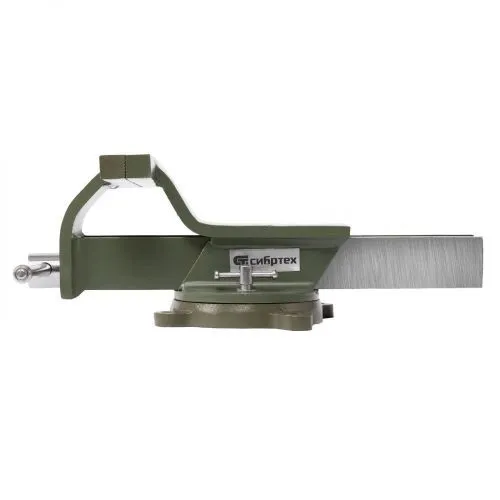 Тиски слесарные, 200 мм, стальные, поворотные Сибртех фото 7 Тиски слесарные, 200 мм, стальные, поворотные Сибртех фото 7