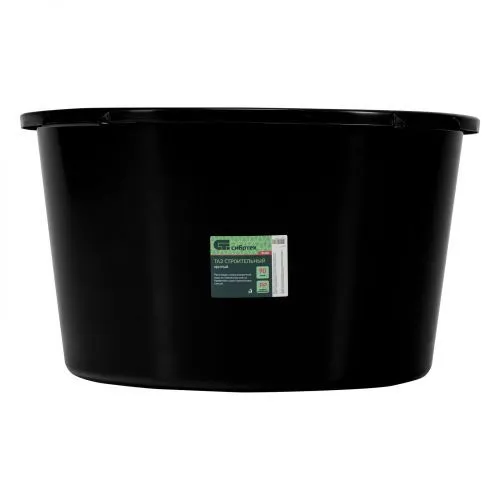 Таз круглый строительный, 90 л Сибртех фото 3 Таз круглый строительный, 90 л Сибртех фото 3