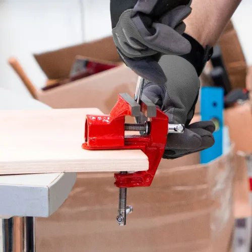 Тиски, 75 мм, крепление для стола Sparta фото 3 Тиски, 75 мм, крепление для стола Sparta фото 3