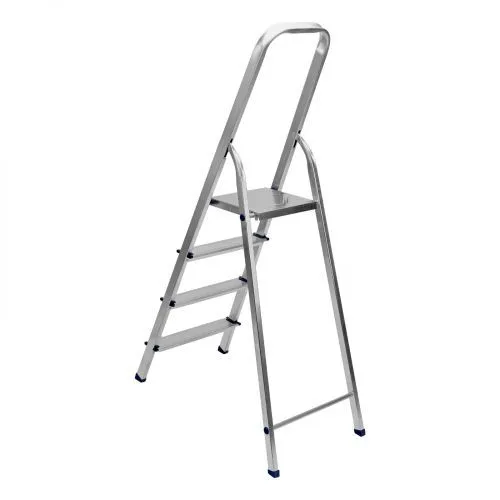 Стремянка, 4 ступени, алюминиевая, Сибртех фото 4 Стремянка, 4 ступени, алюминиевая, Сибртех фото 4