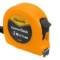 Рулетка Classic,2 м х 13 мм,пластиковый корпус Sparta