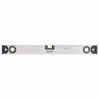 Уровень алюминиевый "Рельс", 600 мм, 3 глазка (1 поворотный) Matrix