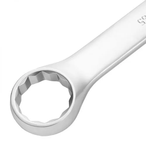 Ключ комбинированный 65мм, никелированный Сибртех фото 4 Ключ комбинированный 65мм, никелированный Сибртех фото 4