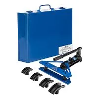 Трубогиб гидравлический горизонтальный, 6т, башмаки 3/8"–1", в металлическом кейсе Stels Трубогиб гидравлический горизонтальный, 6т, башмаки 3/8"–1", в металлическом кейсе Stels