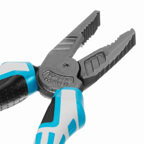 Плоскогубцы комбинированные 180 мм, трехкомпонентные рукоятки Gross фото 5 Плоскогубцы комбинированные 180 мм, трехкомпонентные рукоятки Gross фото 5