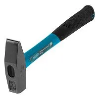 Молоток слесарный, 800 г, квадратный боек, фибергласовая обрезиненная рукоятка Gross Молоток слесарный, 800 г, квадратный боек, фибергласовая обрезиненная рукоятка Gross