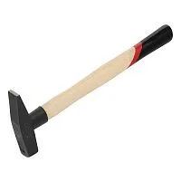 Молоток слесарный, 200 г, квадратный боек, деревянная рукоятка Matrix