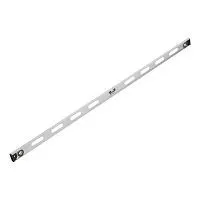 Уровень алюминиевый "Рельс", 1800 мм, 3 глазка (1 поворотный) Matrix