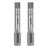 Метчик ручной М12 х 1.25 мм, комплект из 2 шт Сибртех