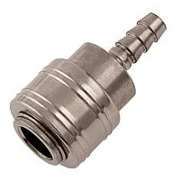 Муфта универсальная быстросъемная ("мама") 3/8, со штуцером "елка" под шланг 8 мм, 2 шт, Stels