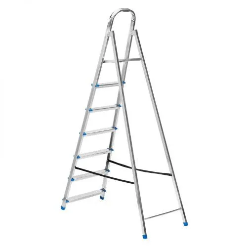 Стремянка, 7 ступеней, стальная, оцинкованная Сибртех фото 3 Стремянка, 7 ступеней, стальная, оцинкованная Сибртех фото 3