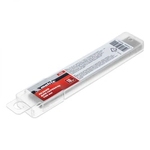 Лезвие, 100 мм, для скребков, 10 шт Matrix фото 5 Лезвие, 100 мм, для скребков, 10 шт Matrix фото 5