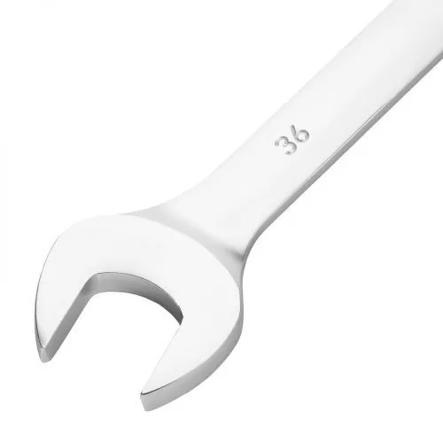 Ключ комбинированный 36мм, никелированный Сибртех фото 5 Ключ комбинированный 36мм, никелированный Сибртех фото 5